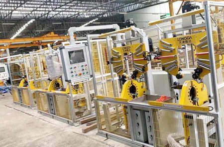 Bead wrapping machine