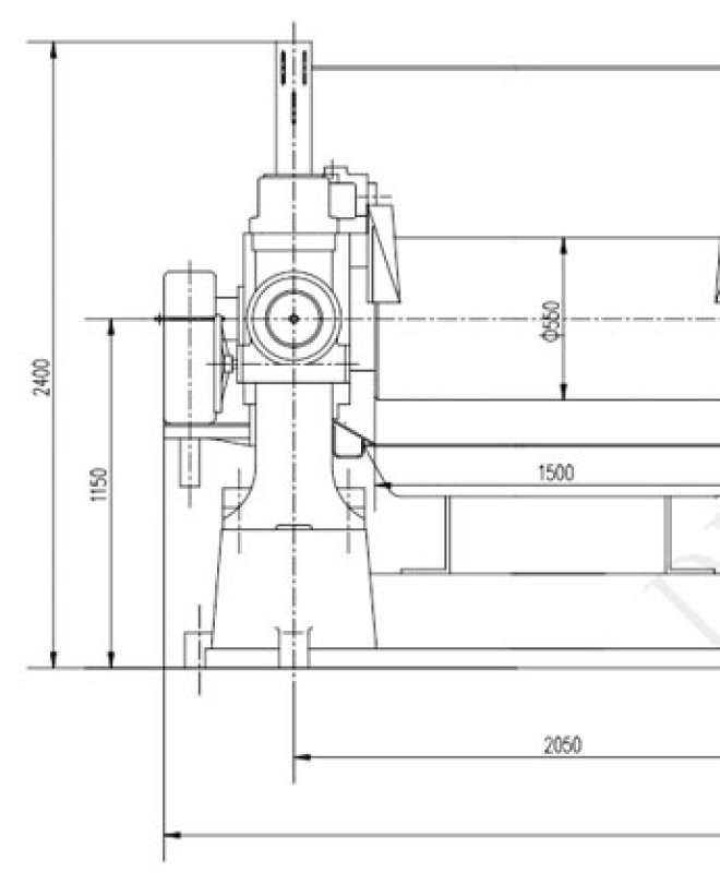 3.1-XK-550B Open mill 