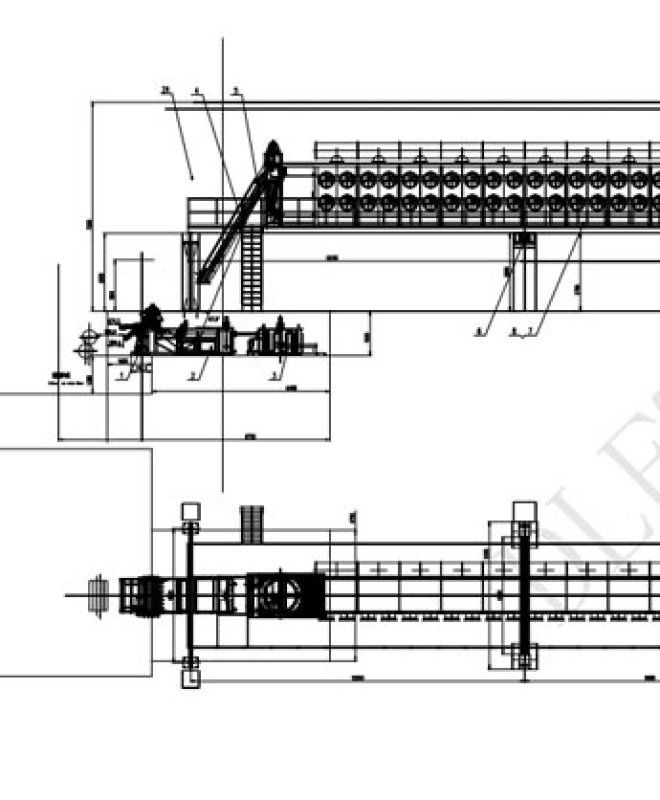 3.1-XPG-900M Batch-off cooling line for master batch