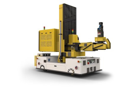 Tire mold online & offline integrated automatic laser cleaning machine